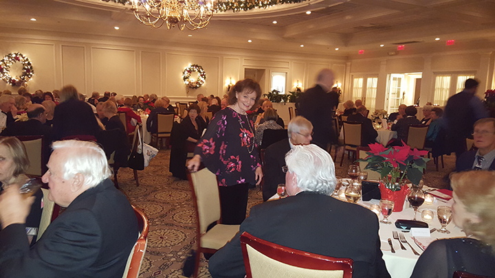 Holiday Gala Dinner Dance at a Country Club in Darien, CT